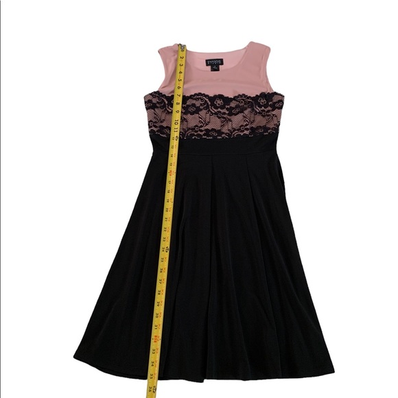 Enfocus Studio Sleeveless With Lace Trim Mini Dress Size 4 - Picture 5 of 16